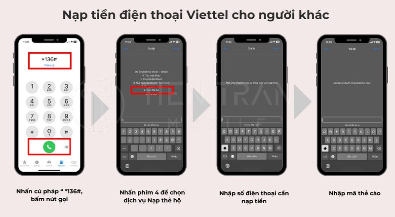 Cách Nạp Tiền Điện Thoại Cho Người Khác Nhanh Và An Toàn 11 Cách Nạp Tiền Điện Thoại Cho Người Khác Nhanh Và An Toàn