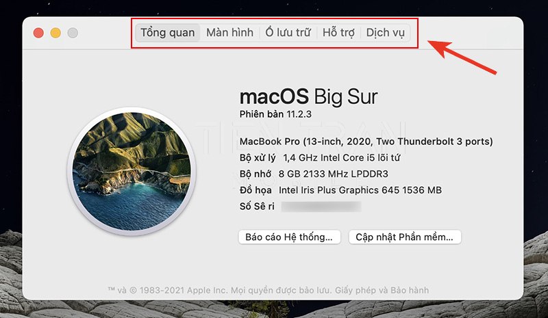 Cách Xem Cấu Hình Máy MacBook Air Đơn Giản, Chính Xác 13 cach xem cau hinh may macbook air 6