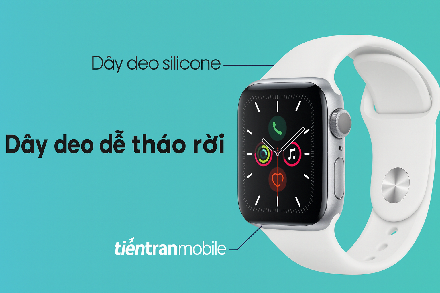 Apple Watch Series 3 38mm 4G Viền Nhôm Dây Cao Su – Chính Hãng VN 8 Apple Watch Series 3 38mm 4G Viền Nhôm Dây Cao Su – Chính Hãng VN