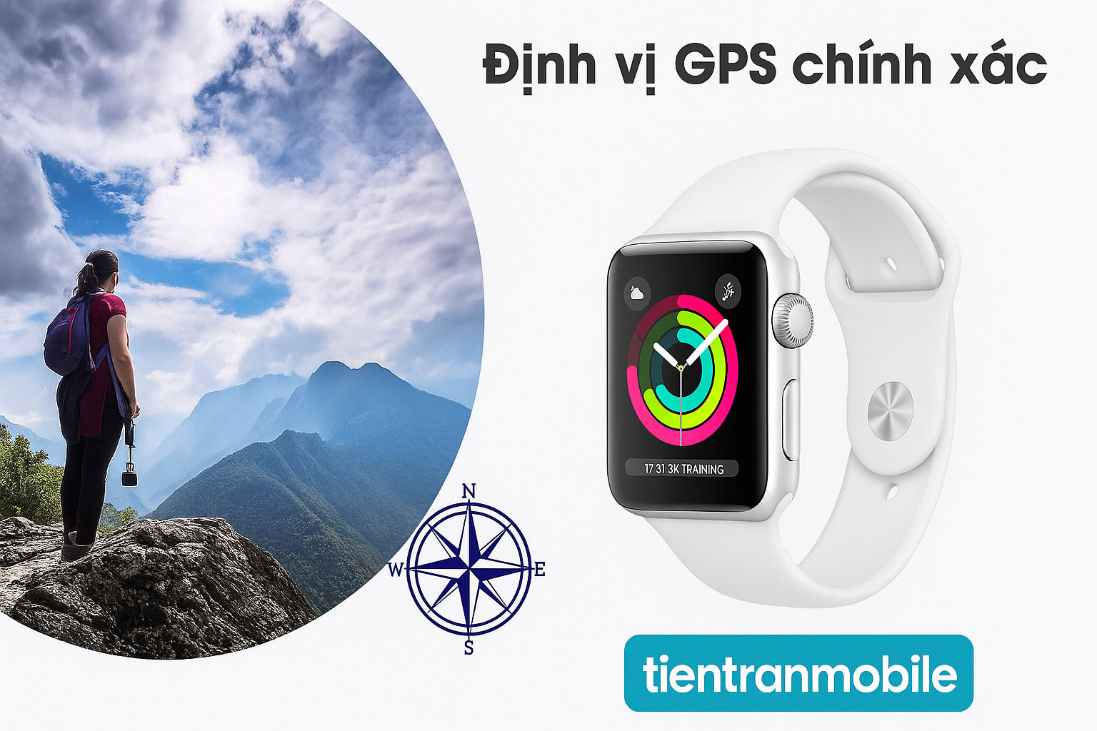 Apple Watch Series 3 42mm LTE Viền Nhôm Máy 99%- Chính Hãng VN 10 Apple Watch Series 4 44mm LTE VN Viền Thép Dây Milanese- Máy 99