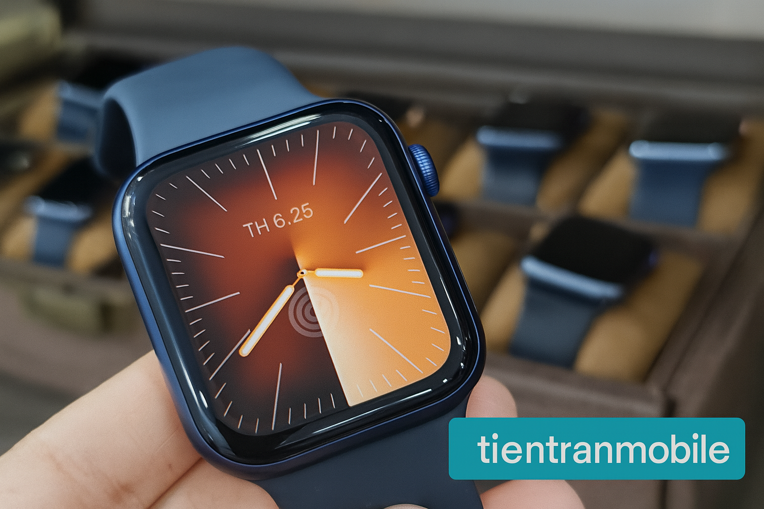 Apple Watch Series 6 Viền Nhôm Dây Cao Su Chính Hãng VN/A 27 Apple Watch Series 6 Viền Nhôm Dây Cao Su Chính Hãng VN/A