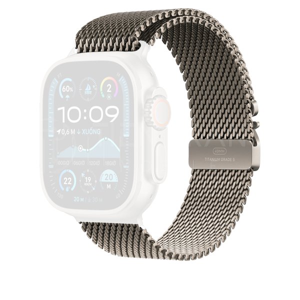 Apple Watch Ultra 2 49mm 4G Viền Titan Dây Thép 12 Apple Watch Ultra 2 49mm 4G Viền Titan Dây Thép