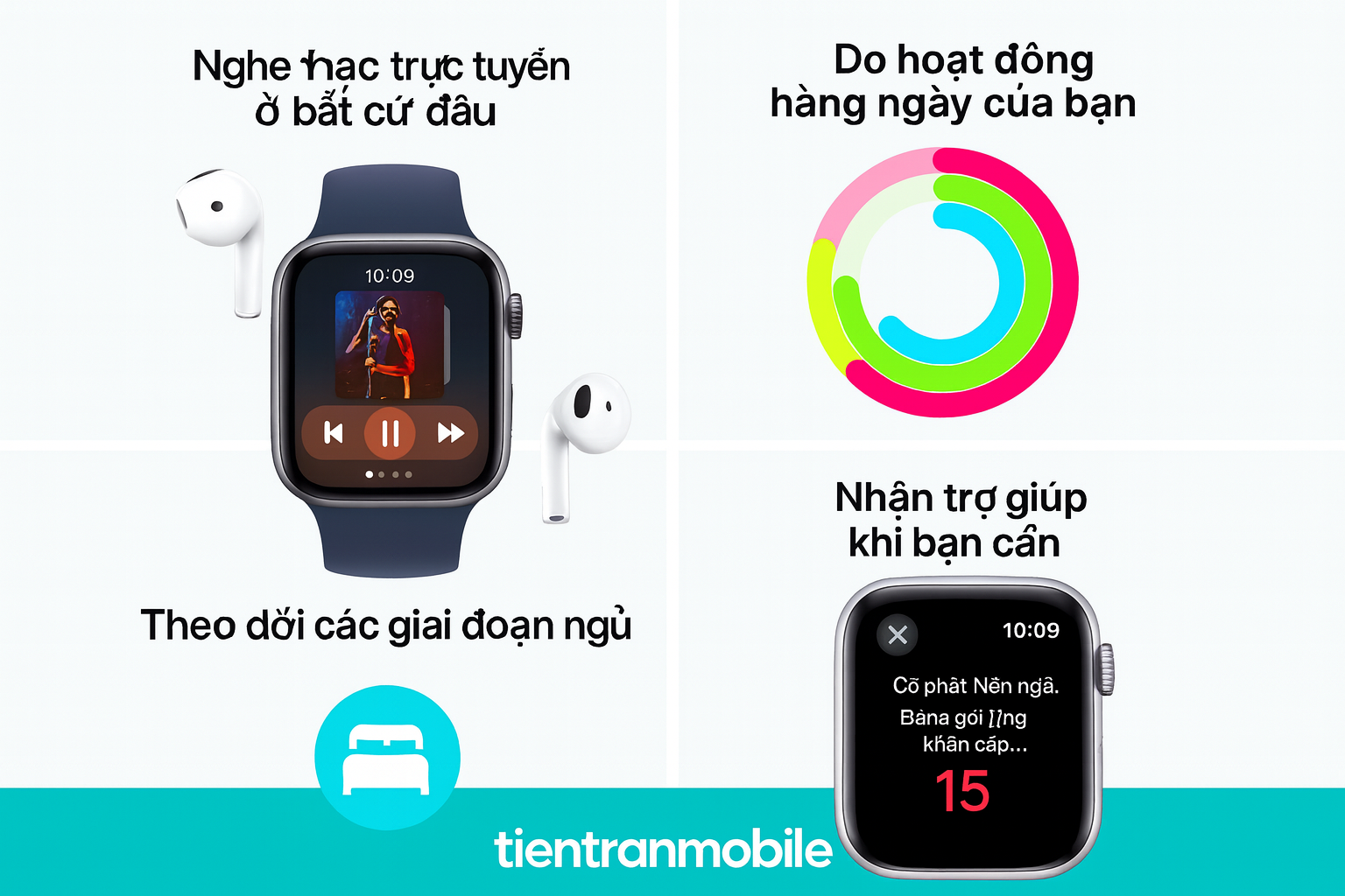 Apple Watch Series 7 41mm LTE Máy 99 | Chính hãng VN/A 9 Apple Watch Series 7 41mm LTE Máy 99 | Chính hãng VN/A