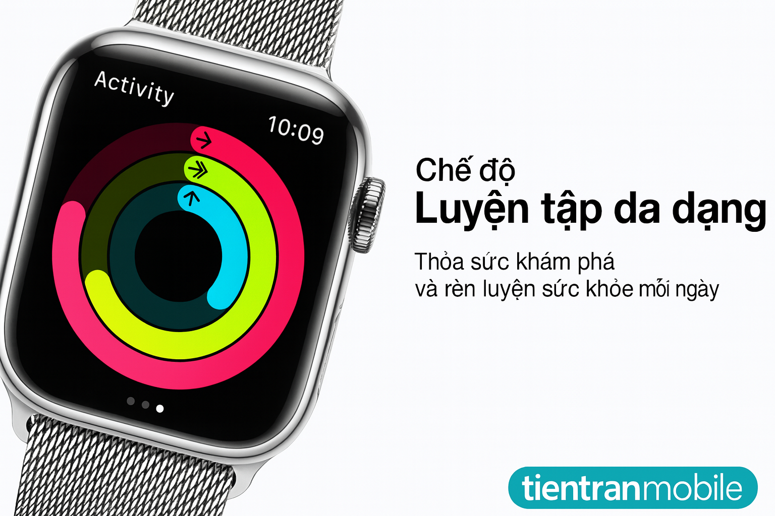 Apple Watch Series 7 41mm 4G Viền Thép Dây Cao Su- Máy 99 12 Apple Watch Series 7 42mm 4G Viền Thép Dây Cao Su- Máy 99