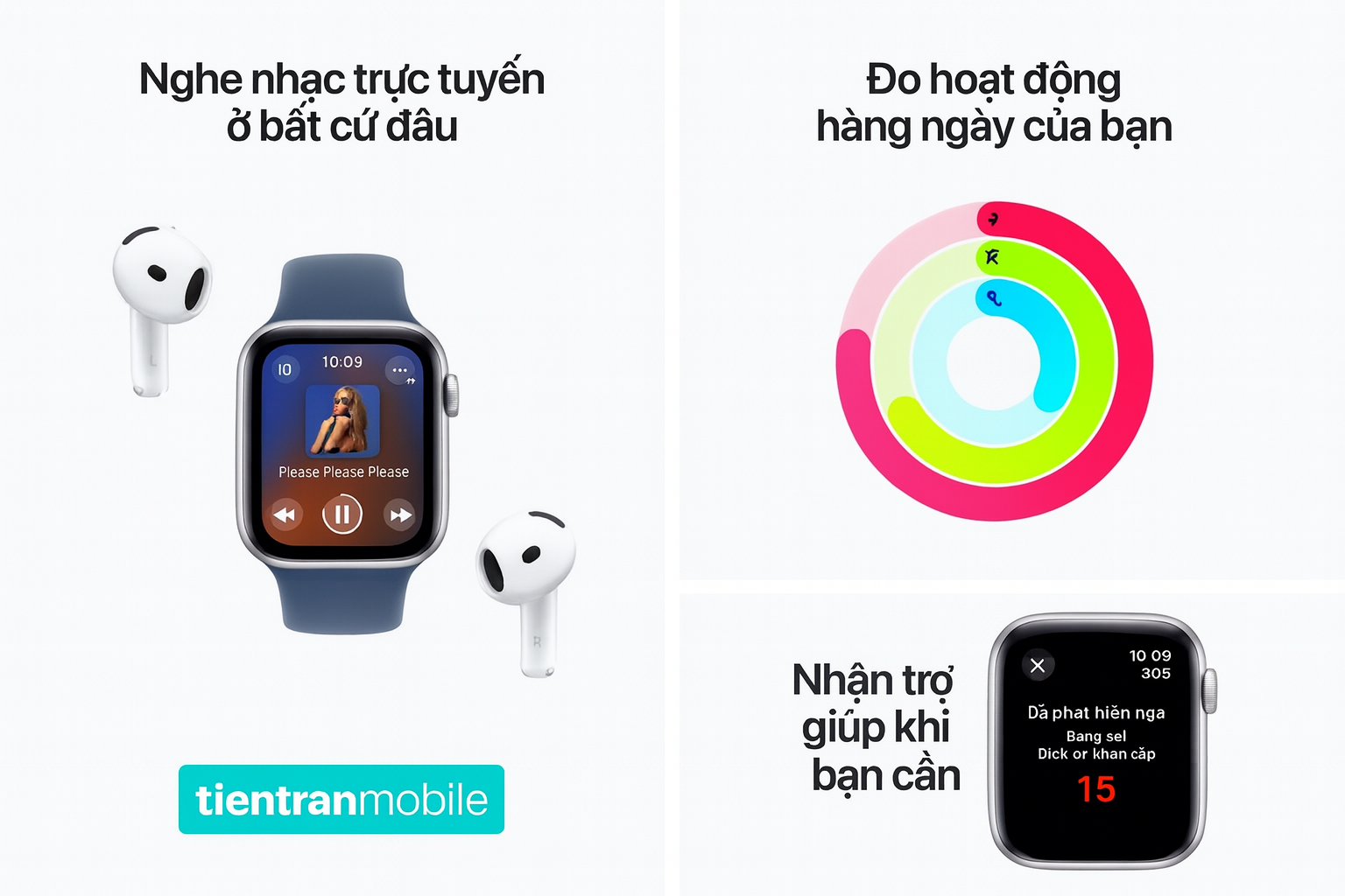 Apple Watch Series 7 45mm Máy 99 | Chính hãng VN/A 10 Apple Watch Series 7 45mm Máy 99 | Chính hãng VN/A