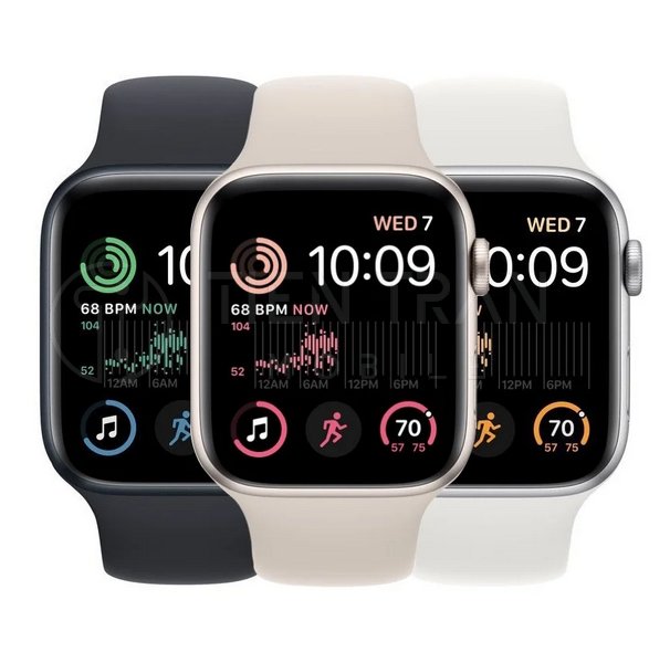 Apple Watch SE 44mm GPS Viền Nhôm Dây Cao Su 10 Apple Watch SE 44mm GPS Viền Nhôm Dây Cao Su