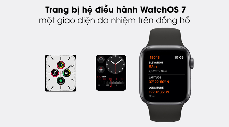 Apple Watch Series 7 41mm 4G Viền Thép Dây Cao Su- Máy 99 9 Apple Watch Series 7 42mm 4G Viền Thép Dây Cao Su- Máy 99