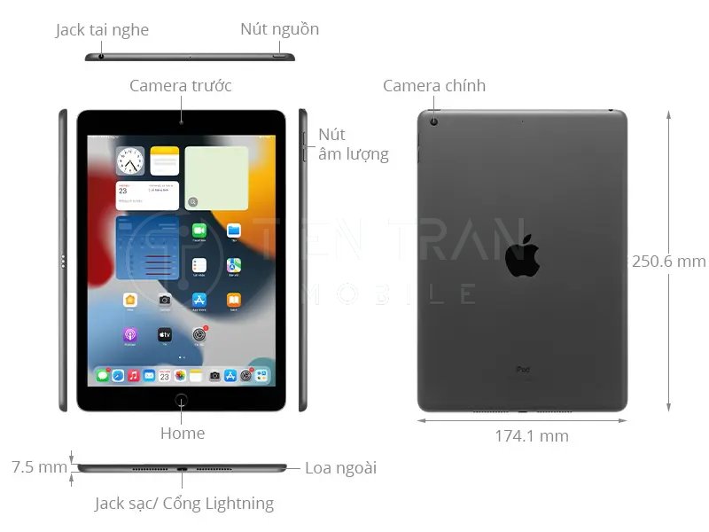 Bảng So Sánh Kích Thước iPad Các Dòng Mới Nhất 2025 9 Bảng So Sánh Kích Thước iPad Các Dòng Mới Nhất 2025