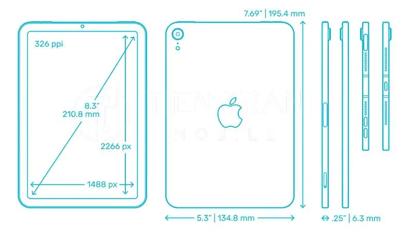 Bảng So Sánh Kích Thước iPad Các Dòng Mới Nhất 2025 10 Bảng So Sánh Kích Thước iPad Các Dòng Mới Nhất 2025