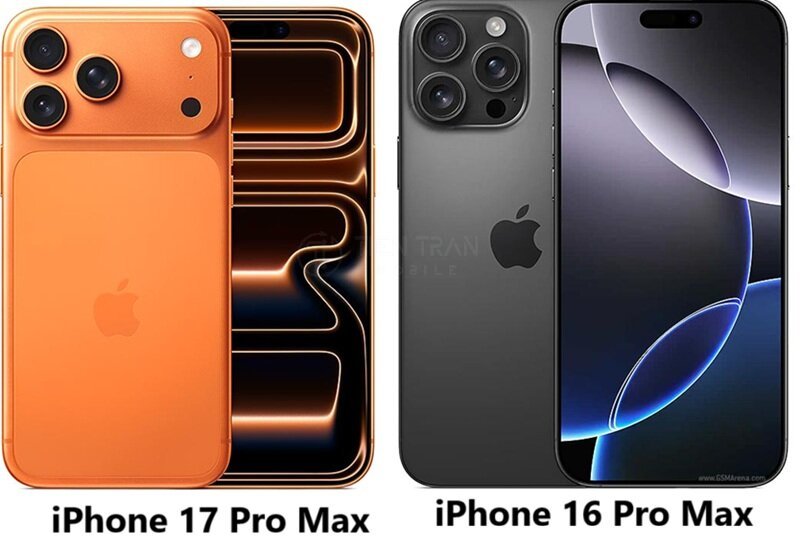 So Sánh 17 Pro Max Và 16 Pro Max Chi Tiết 2025 11 So Sánh 17 Pro Max Và 16 Pro Max Chi Tiết 2025