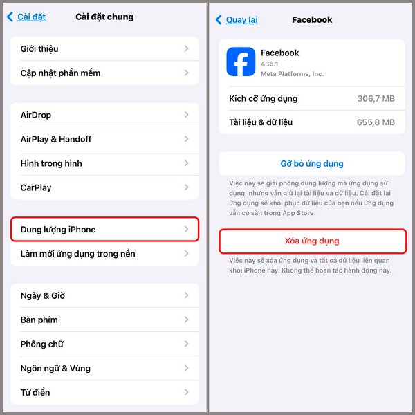 Vào Facebook Bị Văng Ra Trên iPhone: Nguyên Nhân - Cách Fix 14 Vào Facebook Bị Văng Ra Trên iPhone: Nguyên Nhân - Cách Fix