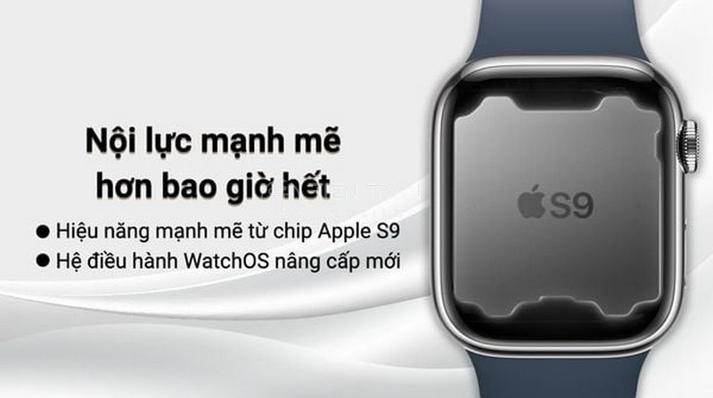 Apple Watch Series 9 44mm LTE VN Viền Thép Dây Cao Su Máy 99 12 Apple Watch Series 9 44mm LTE VN Viền Thép Dây Cao Su Máy 99