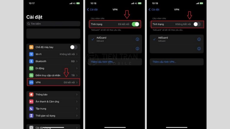 Cách Tắt VPN Trên iPhone Nhanh Chóng Chỉ Trong 3 Giây 12 Cách Tắt VPN Trên iPhone Nhanh Chóng Chỉ Trong 3 Giây
