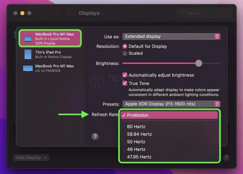 Kiểm Tra Tần Số Quét Màn Hình MacBook – Hướng Dẫn Nhanh 10 Kiểm Tra Tần Số Quét Màn Hình MacBook – Hướng Dẫn Nhanh