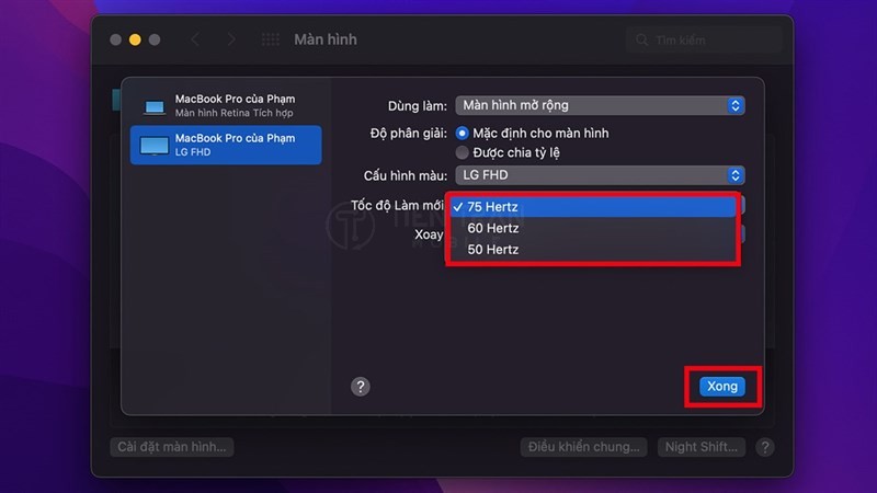 Kiểm Tra Tần Số Quét Màn Hình MacBook – Hướng Dẫn Nhanh 13 Kiểm Tra Tần Số Quét Màn Hình MacBook – Hướng Dẫn Nhanh