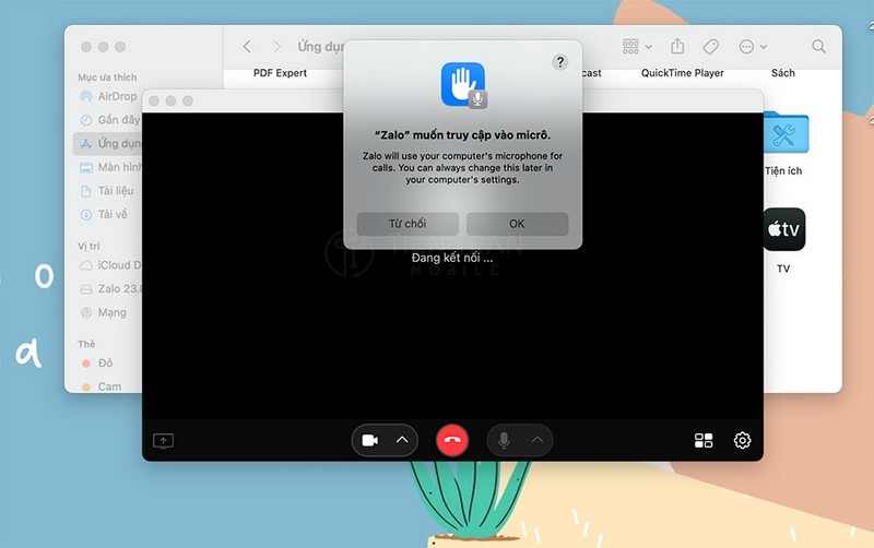 Lỗi Zalo Trên MacBook Không Gọi Video Được -Cách Khắc Phục 10 Lỗi Zalo Trên MacBook Không Gọi Video Được -Cách Khắc Phục