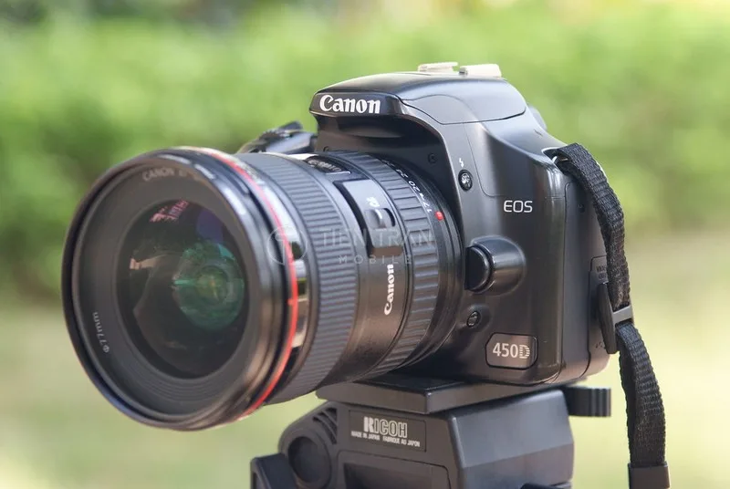 Máy Ảnh Canon EOS 450D Body Kèm Pin Và Sạc