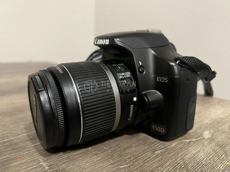 Máy Ảnh Canon EOS 450D Body Kèm Pin Và Sạc