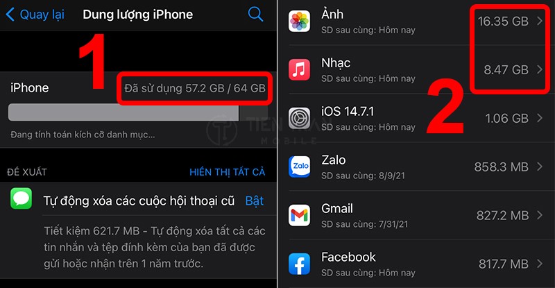 Cách Đọc Dung Lượng Ổ Cứng iPhone Chuẩn Xác Nhất 2025