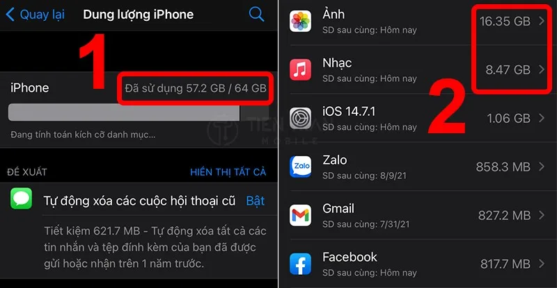 Cách Đọc Dung Lượng Ổ Cứng iPhone Chuẩn Xác Nhất 2025