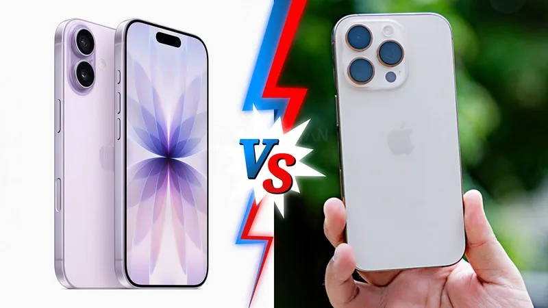 So Sánh iPhone 16 Pro Và 17 Thường: Nên Chọn Máy Nào?
