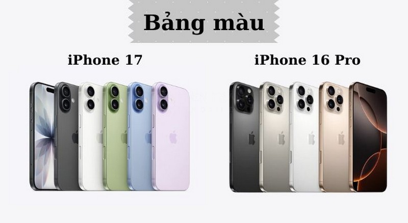 So Sánh iPhone 16 Pro Và 17 Thường: Nên Chọn Máy Nào? 10 So Sánh iPhone 16 Pro Và 17 Thường: Nên Chọn Máy Nào?