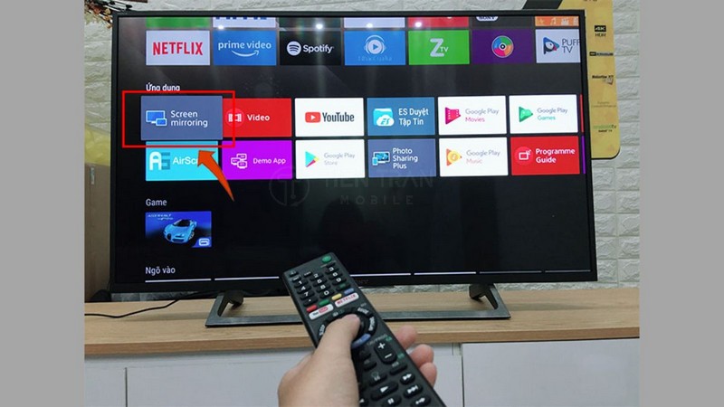 5 Cách Chiếu Màn Hình Điện Thoại Lên Tivi Nhanh Nhất 11 5 Cách Chiếu Màn Hình Điện Thoại Lên Tivi Nhanh Nhất