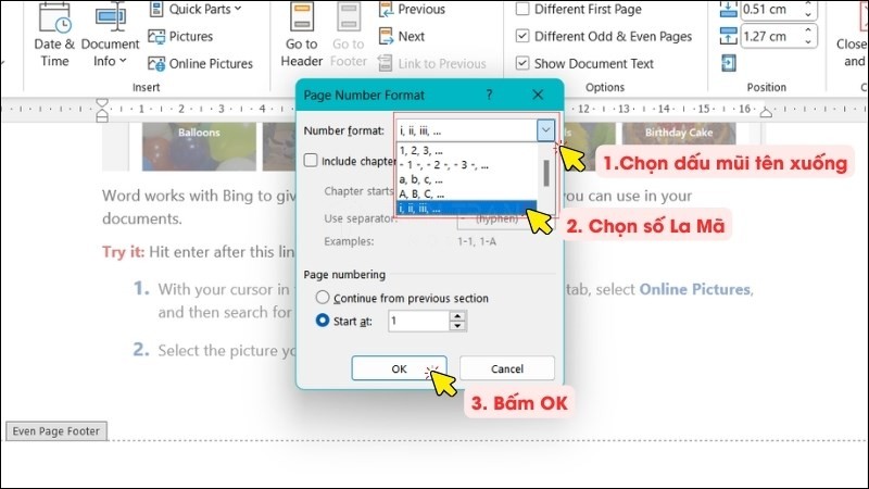 Cách Đánh Dấu Trang Trong Word Từ Trang Bất Kỳ Cực Dễ