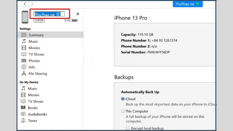 Cách Đổi Tên iPhone Cực Dễ, Độc Đáo Chỉ Trong 30s 15 Cách Đổi Tên iPhone Cực Dễ, Độc Đáo Chỉ Trong 30s