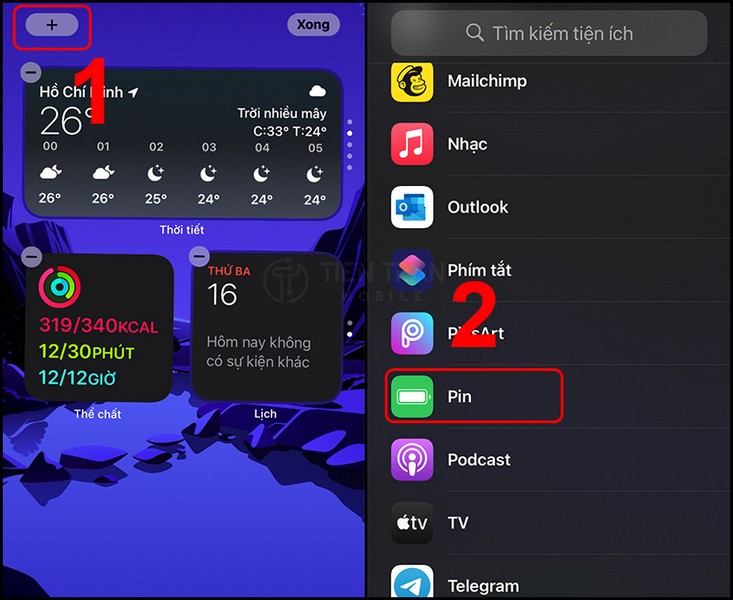 Cách Hiển Thị Phần Trăm Pin iPhone, Android Cực Đơn Giản