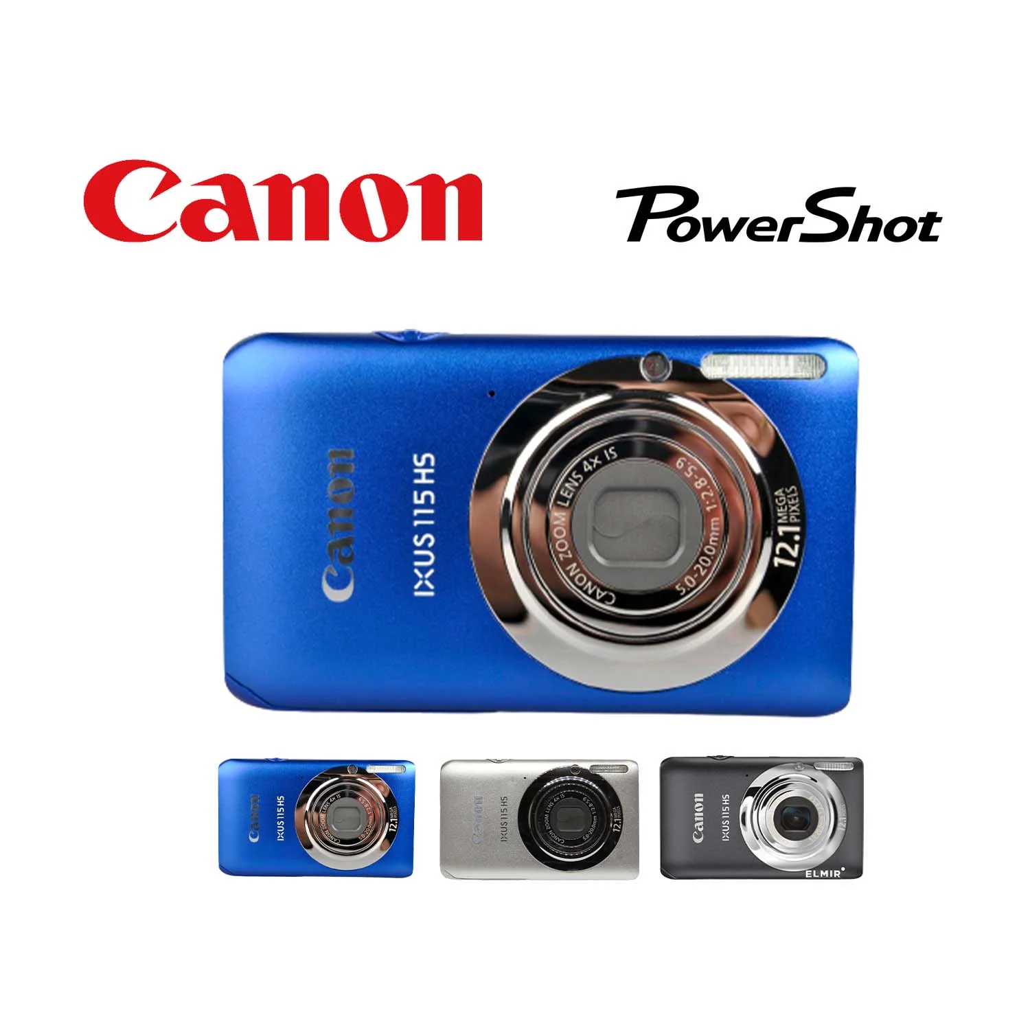 Canon IXY 210F (IXUS 115 HS) | 12MP | 28mm | Full HD