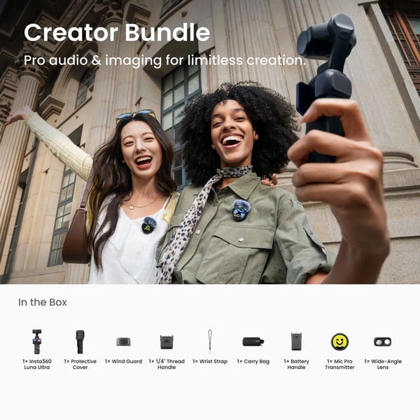 Insta360 Luna Ultra Creator Bundle Chính Hãng - Hình ảnh 2