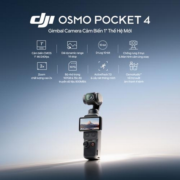 Osmo Pocket 4 - Hình ảnh 2