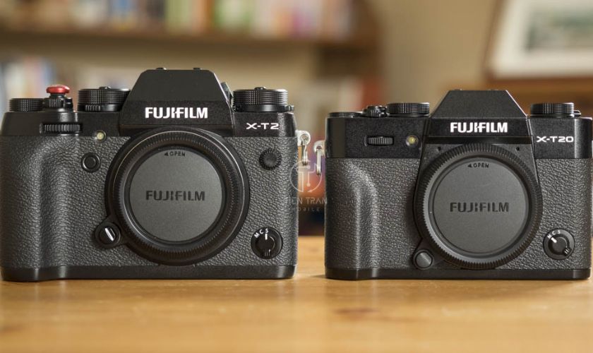 Thiết kế của Fujifilm X-T2 và Fujifilm X-T20
