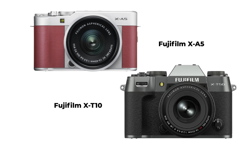 10 triệu nên mua fujifilm xa5 hay fujifilm xt10