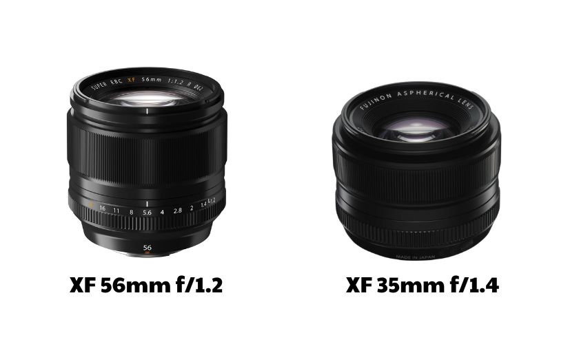 Ống kính XF 56mm f/1.2 và XF 35mm f/1.4