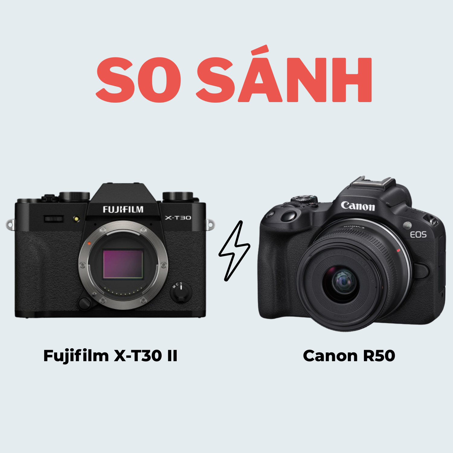 Fujifilm X-T30 II Với Canon R50: Con Nào Đáng Tiền Hơn?