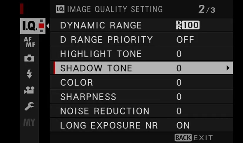 Nghệ thuật điều chỉnh tương phản (Highlight Tone & Shadow Tone) trên Fujifilm