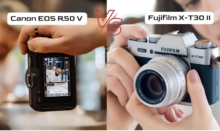 Bạn nên mua Canon R50V hay Fujifilm XT30II?
