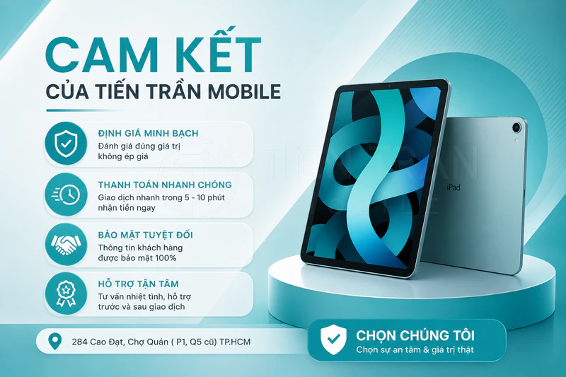Thu Mua iPad Apple Giá Cao, Uy Tín Tại TPHCM