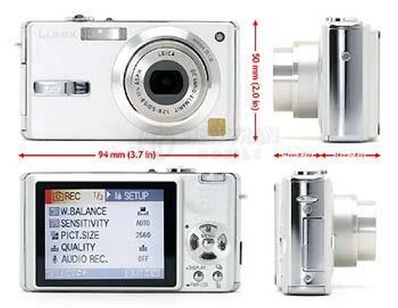 Lumix FX07 Ra Mắt 2006: CCD 7.2MP, Zoom Quang 3.6x