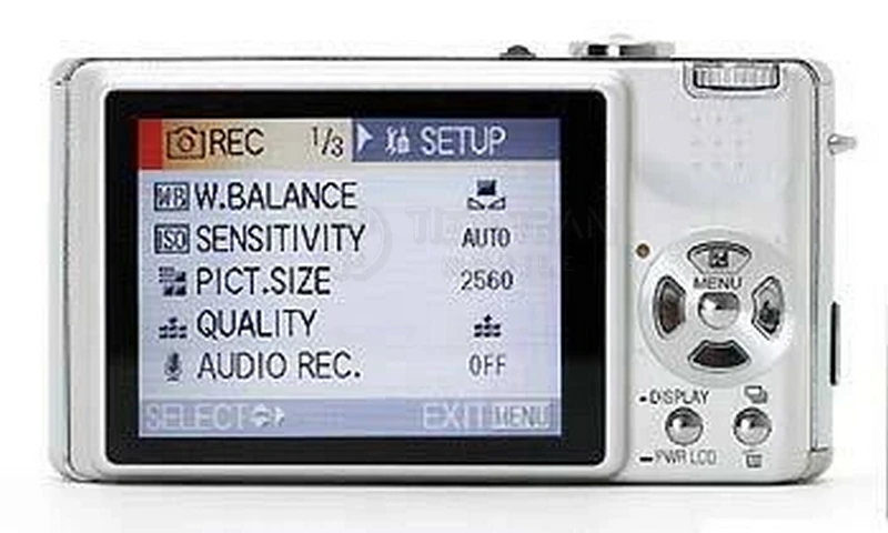 Lumix FX07 Ra Mắt 2006: CCD 7.2MP, Zoom Quang 3.6x
